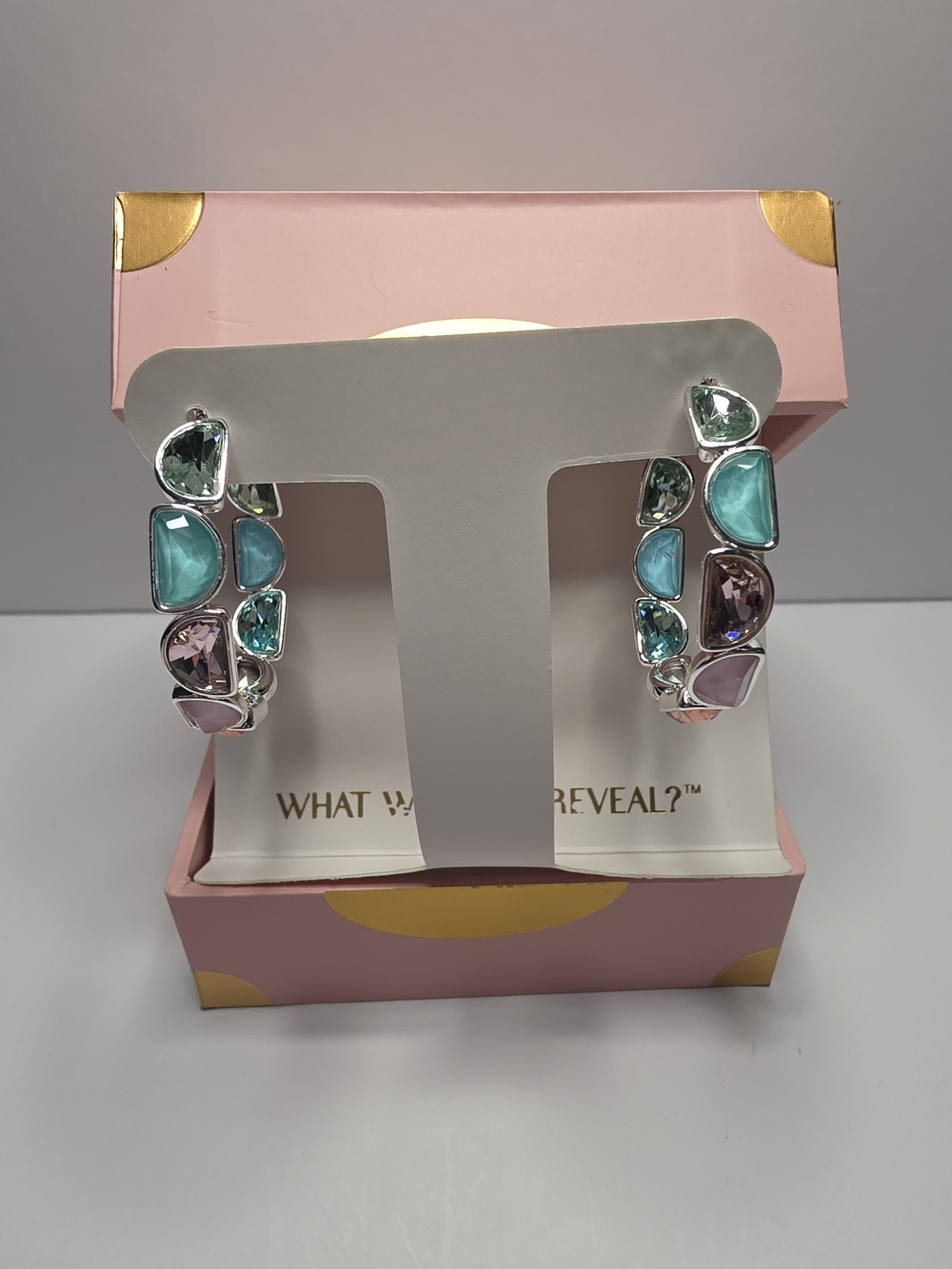 BP Jewel Candy Royal Empress Earrings In Miami Zest On Silver